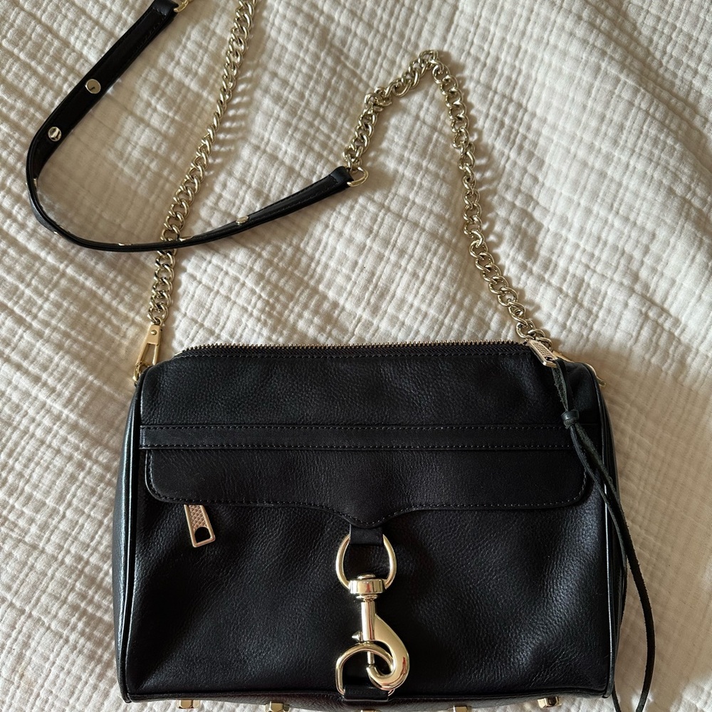 Rebecca Minkoff Black Leather Crossbody